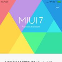 Types of MIUI firmware: differences between weekly and stable