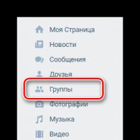VKontakte csoport létrehozása