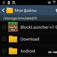 Block launcher versiunea 0.15 0. Instalare și utilizare