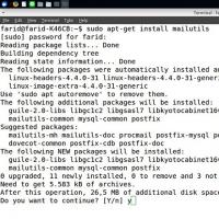 Installation et configuration de base de Sendmail sur le serveur Ubuntu