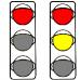 Valeurs des lumières de signaux lumineux - Cours de MDD qui signifie les couleurs du feu de circulation